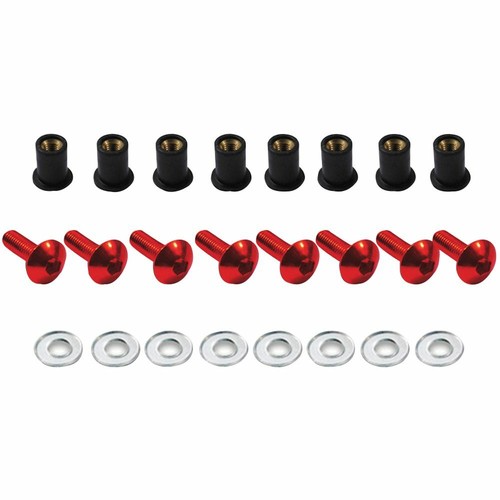Kit screws dome anodized - kit,
