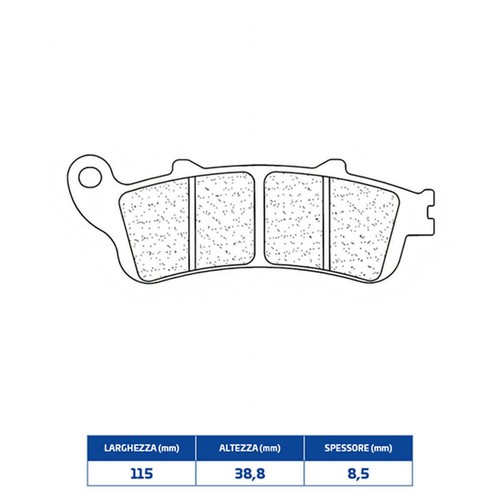 Brakes sintered brake pads - cl,