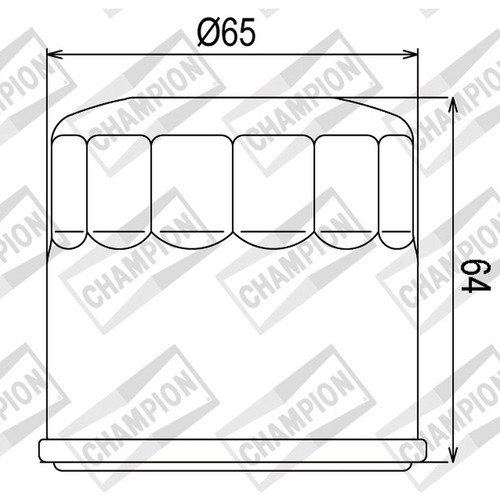 Oil filter champion - filter,